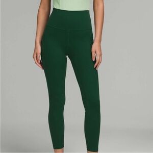 Lululemon Align High-Rise Pant leggings in
Everglade Green Sz 6